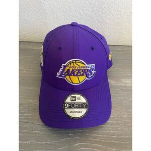 New Era LA Lakers 2020 NBA Champions Adjustable Cap Purple Basketball Fan Gear‎